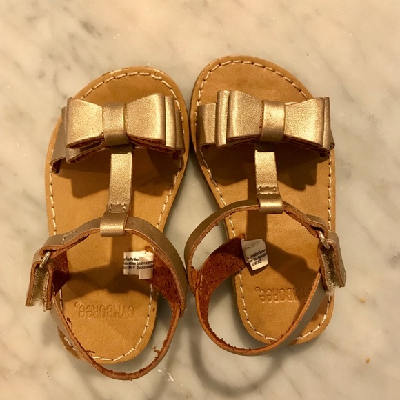 Gymboree Other - Gold sandals